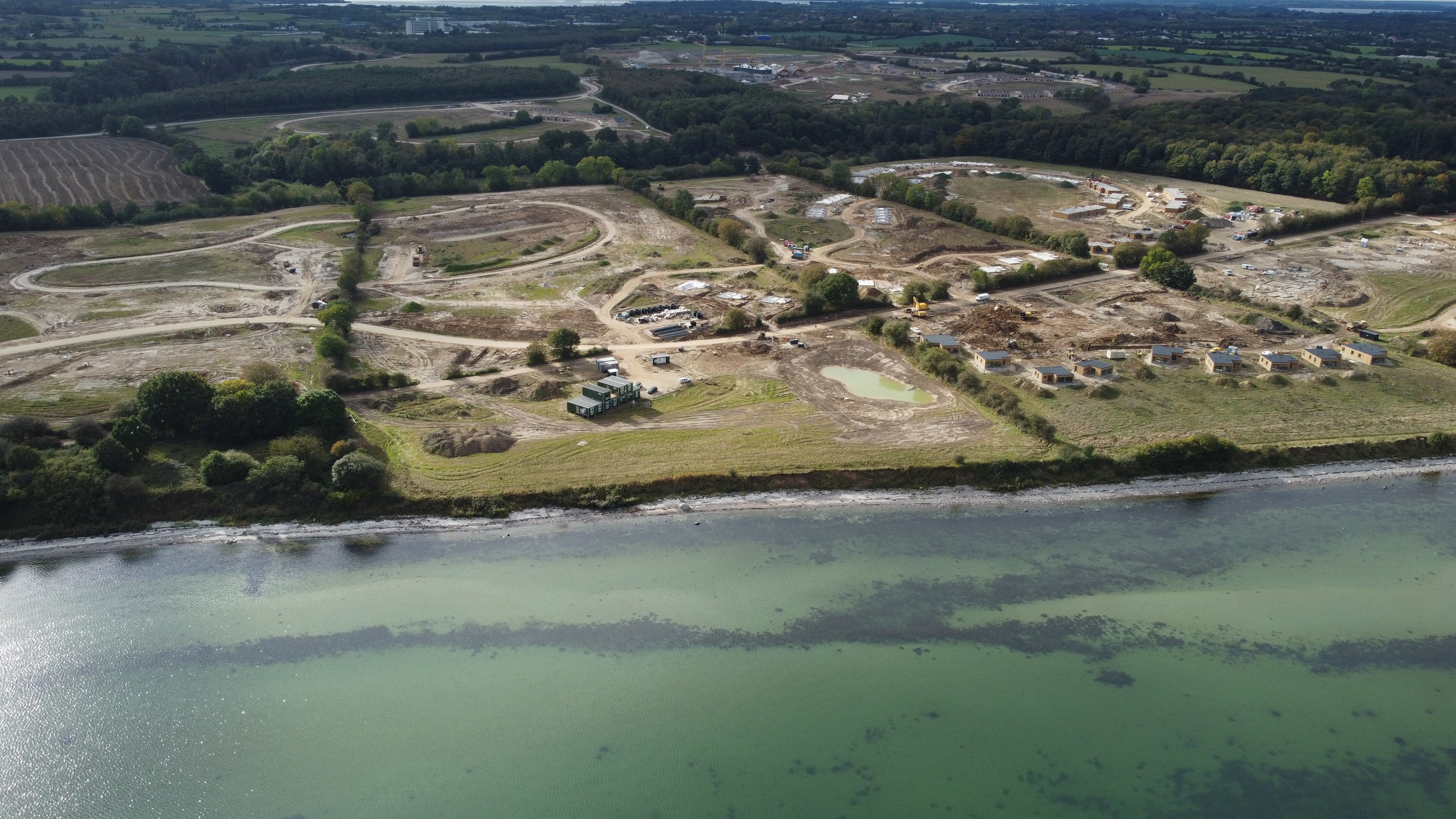 Byggeriet af Nordborg Resort, okt. 2023